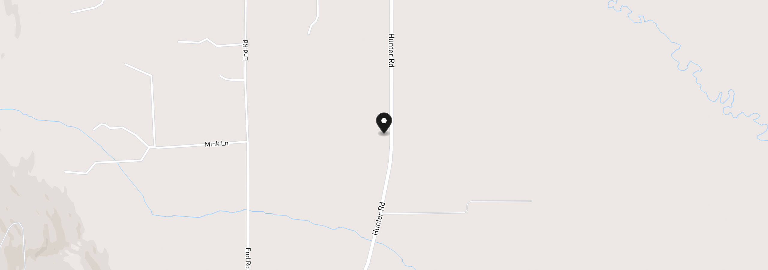 Map showing the location of 66916 Hunter Rd, Summerville, OR 97876
