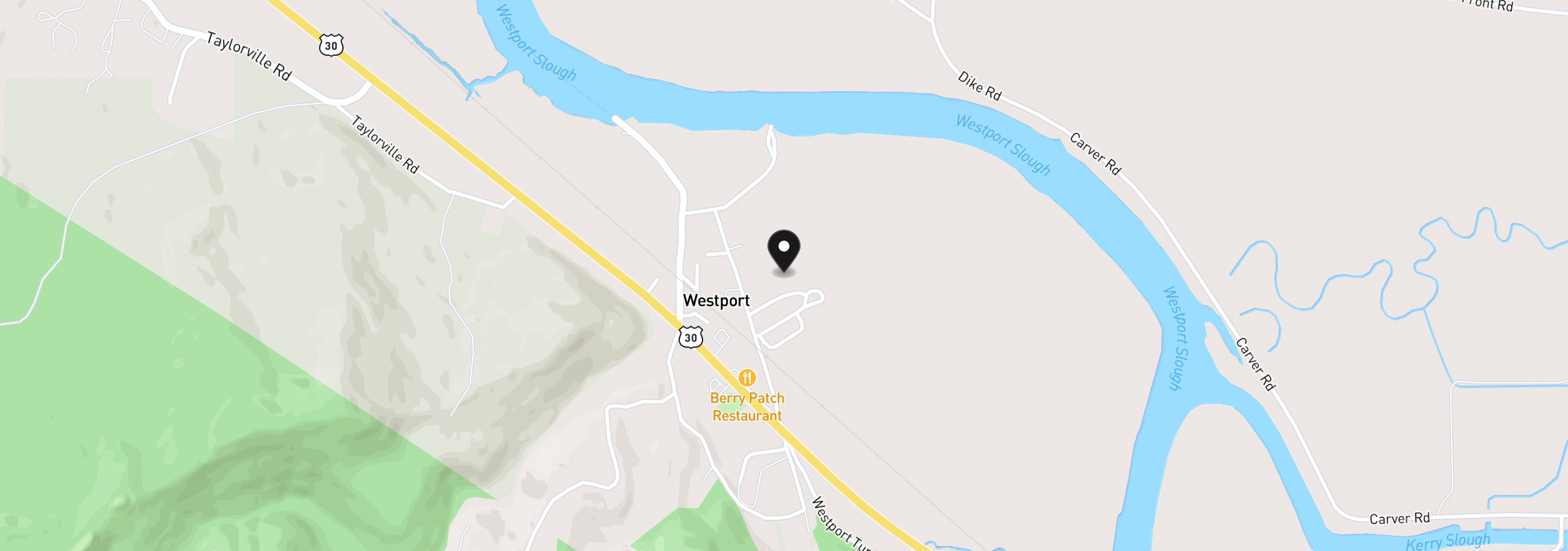 Map showing the location of 91171 Old Mill Town Rd, Clatskanie, OR 97016