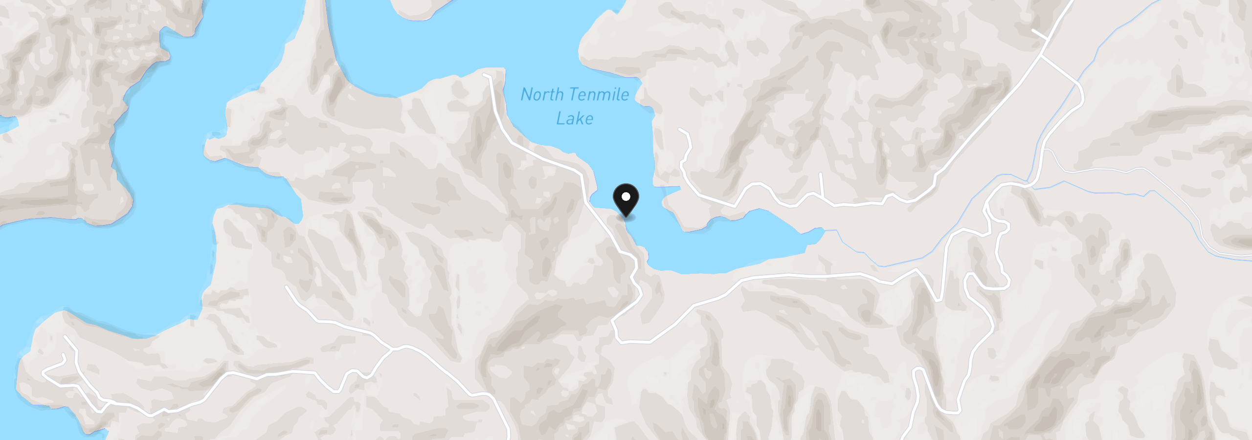 Map showing the location of 763 N Tenmile, Lakeside, OR 97449