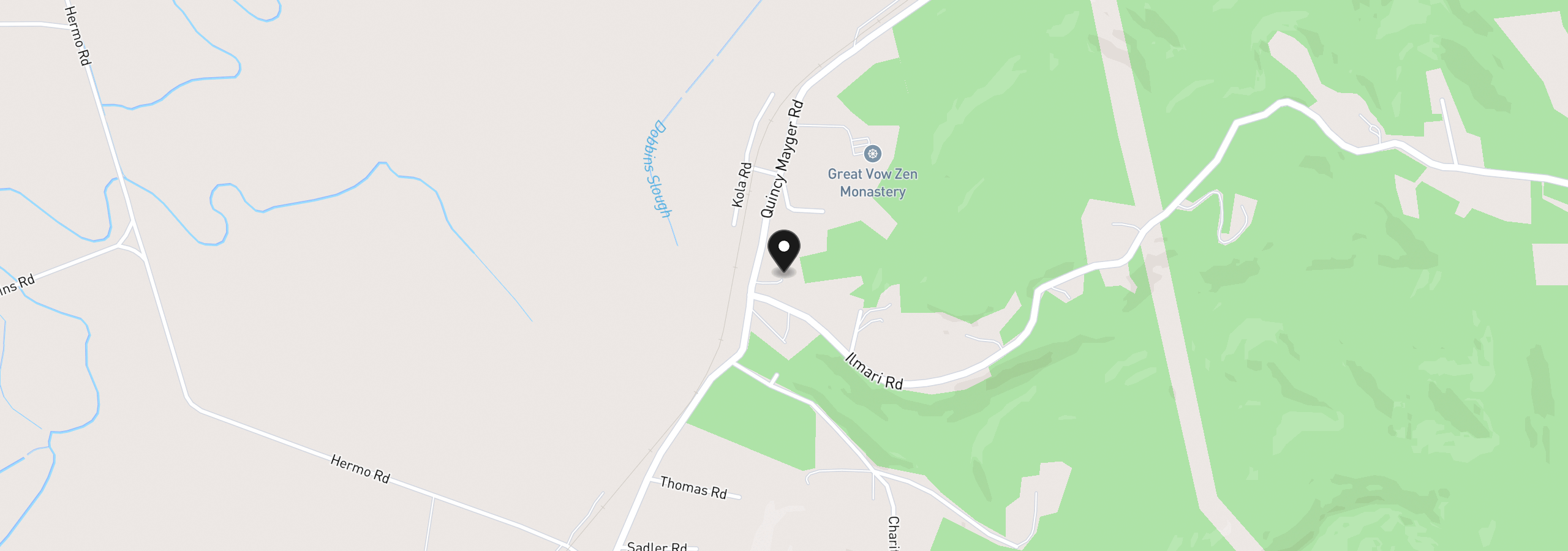 Map showing the location of 79552 Quincy Mayger Rd, Clatskanie, OR 97016