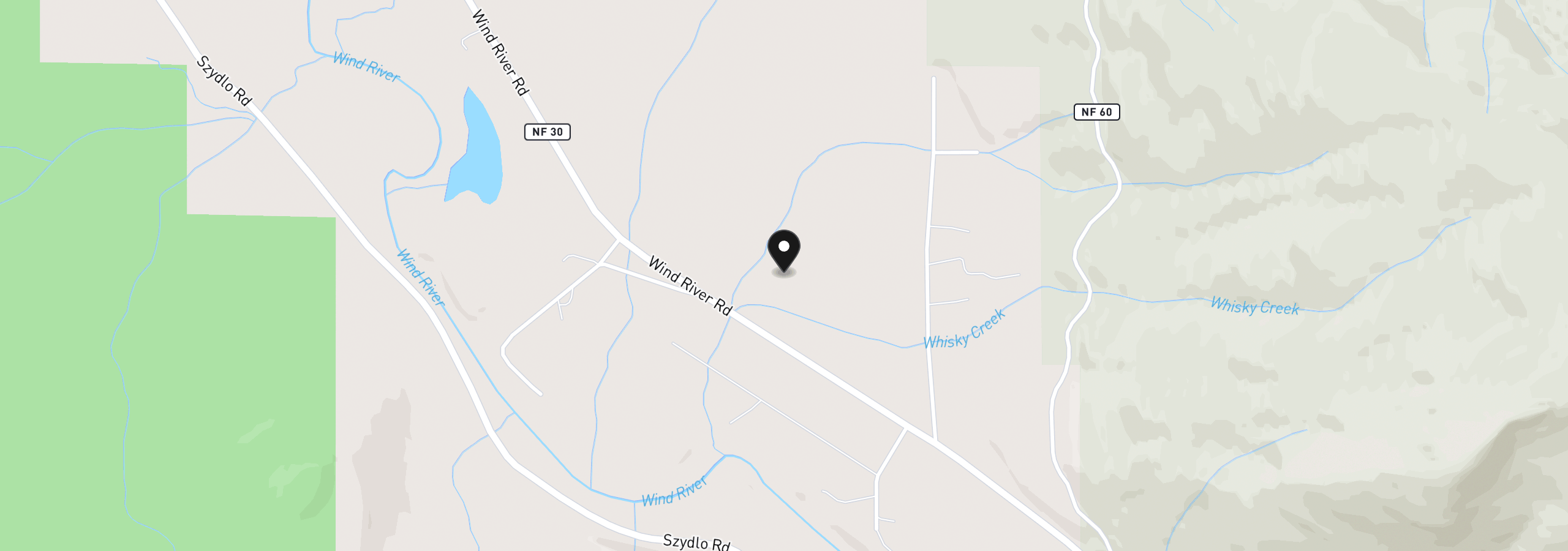 Map showing the location of 241 Hawk Meadows Rd, Carson, Wa 98610