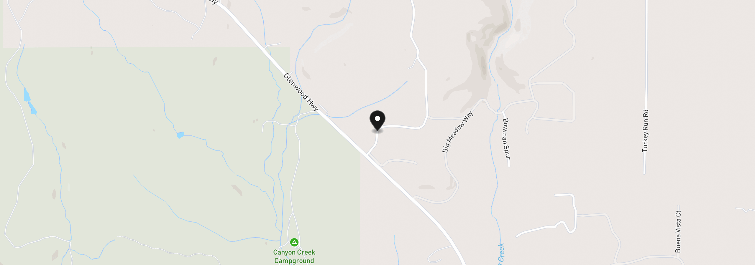 Map showing the location of 57 Klickitat Mountain M, Goldendale, Wa 98620