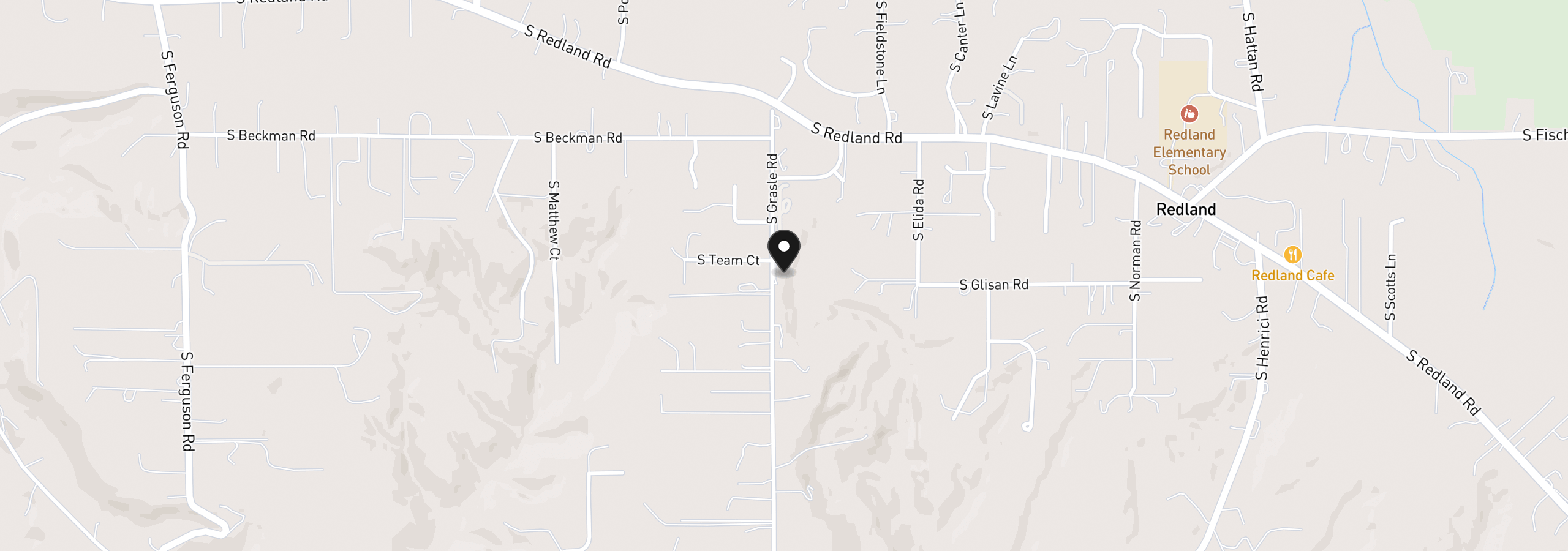 Map showing the location of 18242 S Grasle Rd, Oregon City, OR 97045
