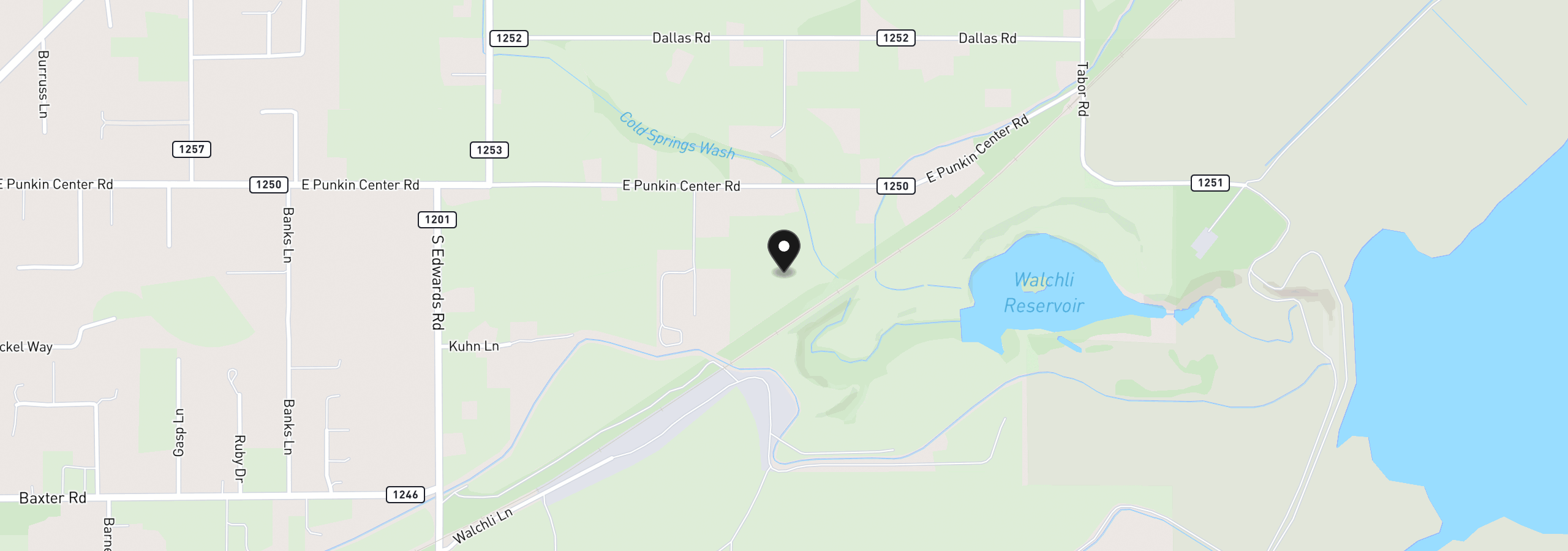 Map showing the location of B and B Ln 3, Hermiston, OR 97838