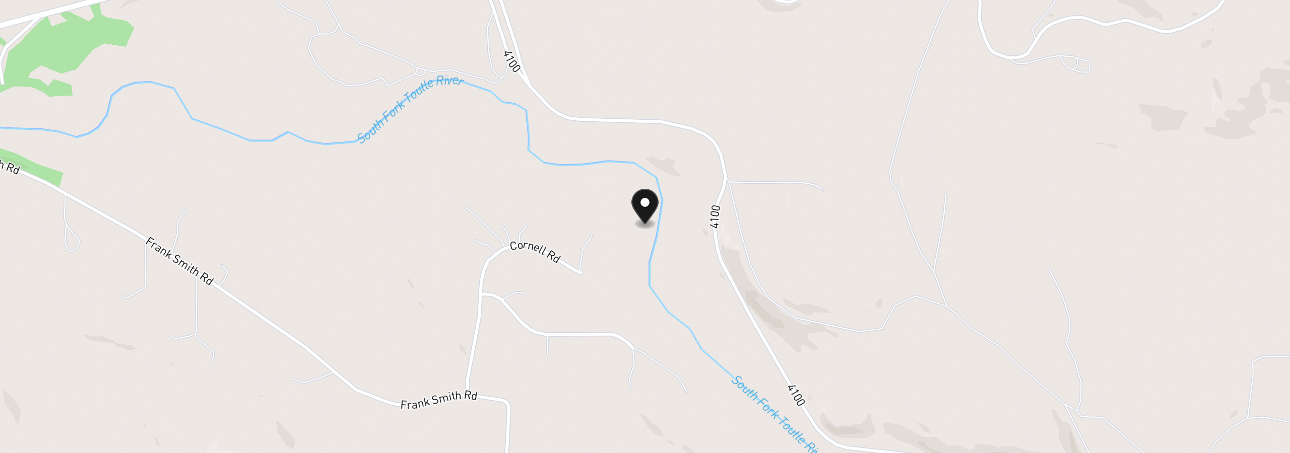 Map showing the location of 533 Cornell Rd, Toutle, Wa 98649