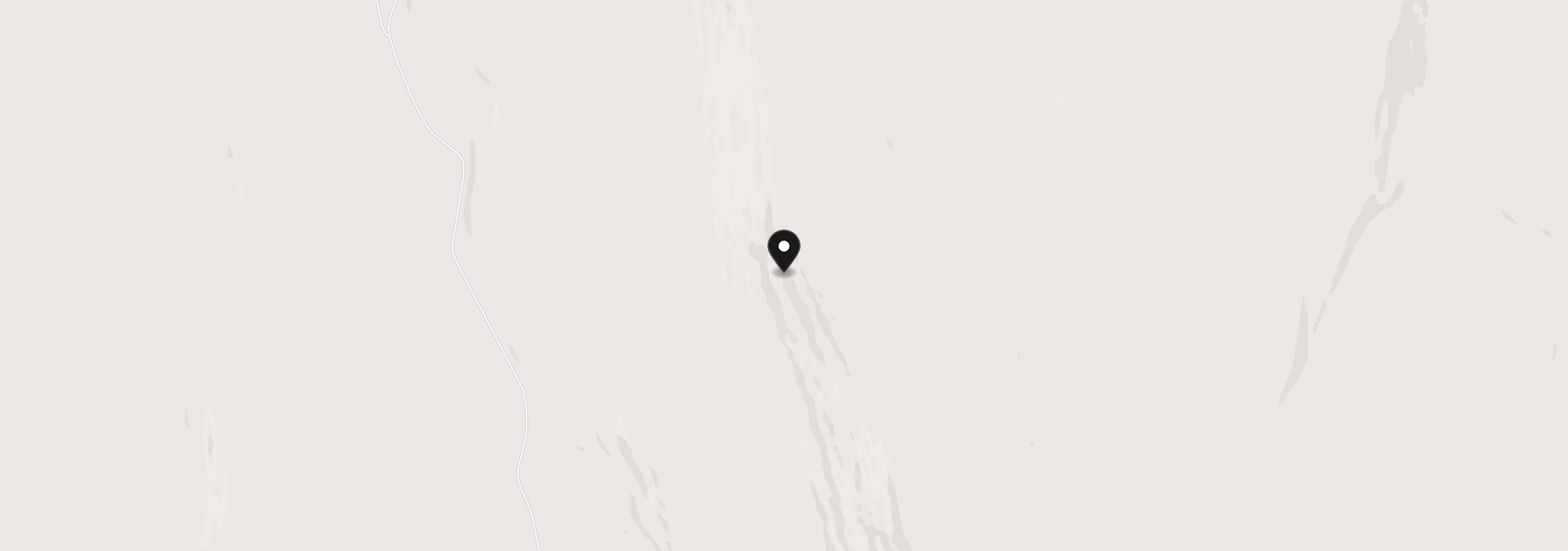 Map showing the location of Butte Valley Road 500, Christmas Valley, OR 97641