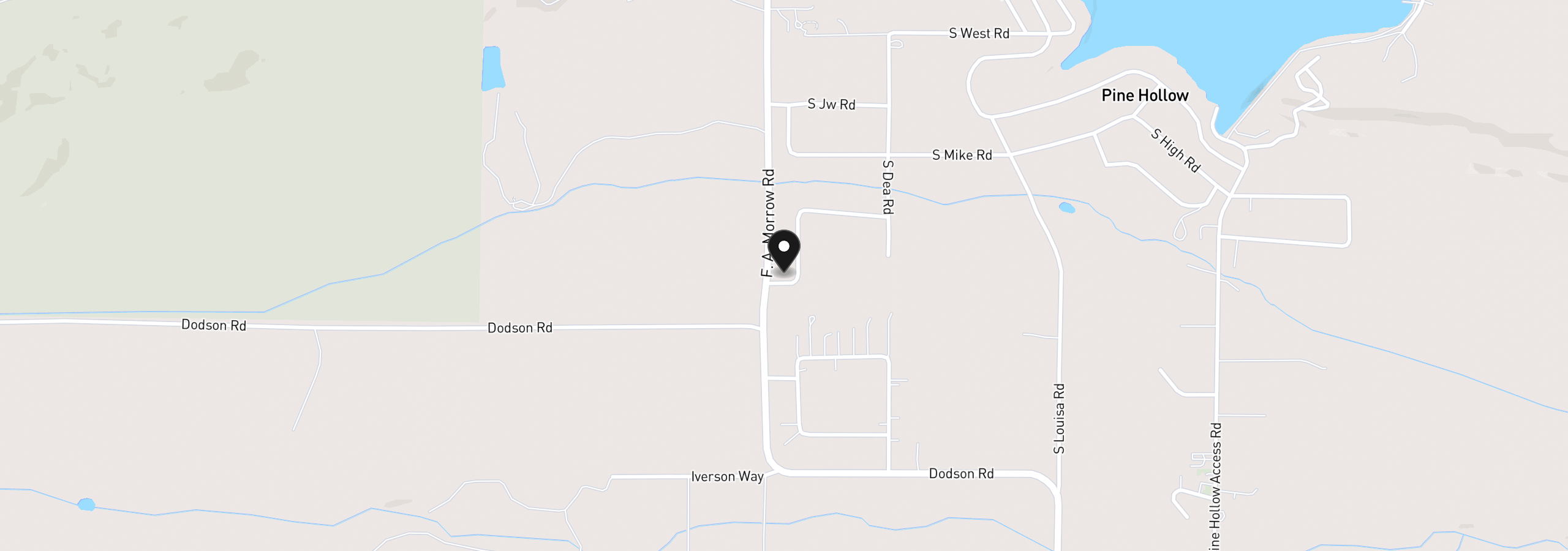 Map showing the location of 276 S Molly Ann Rd, Tygh Valley, OR 97063