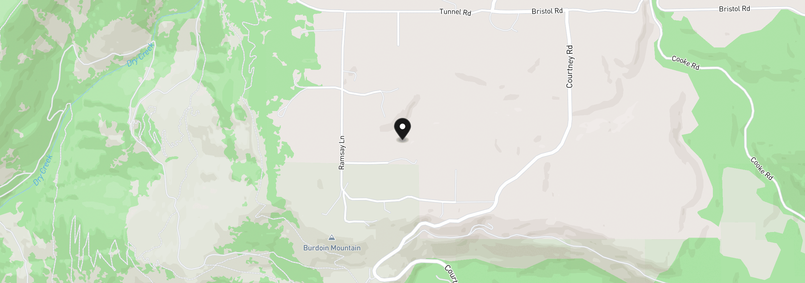 Map showing the location of 15 Brookside Dr, White Salmon, Wa 98672