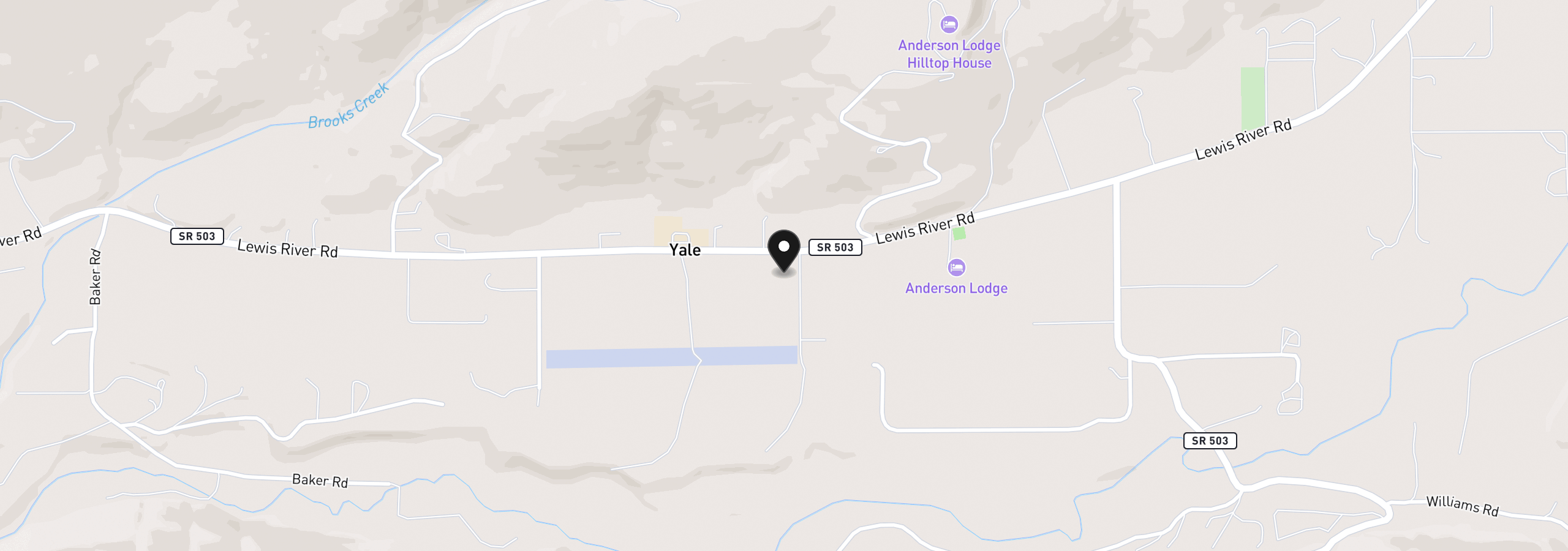 Map showing the location of 136 Bobcat Pl 4, Ariel, Wa 98603