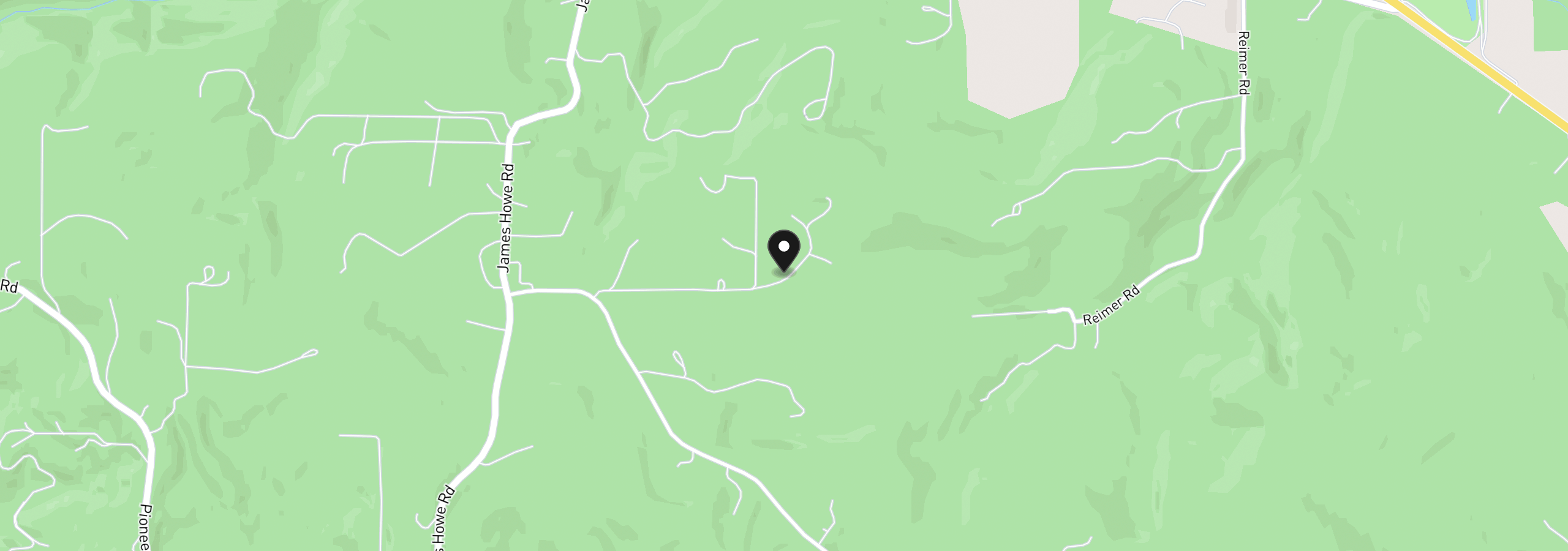 Map showing the location of Orchard Knob Rd, Dallas, OR 97338