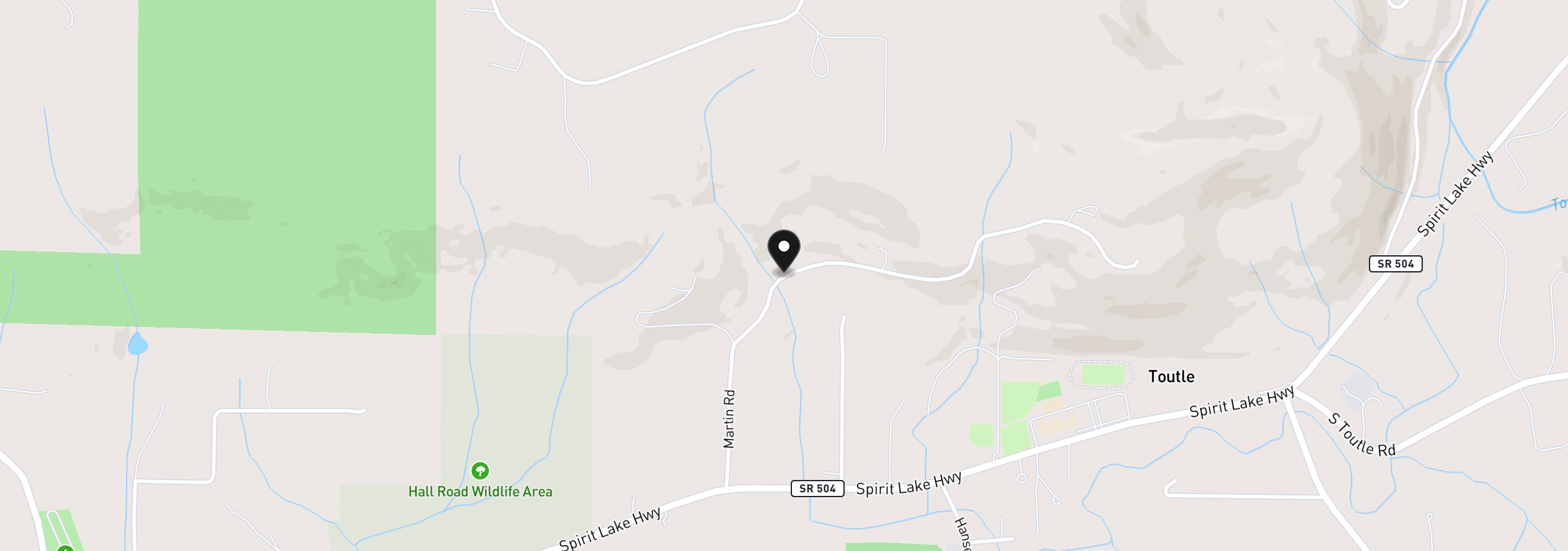 Map showing the location of 303 Shadow Mountain Rd, Silver Lake, Wa 98645
