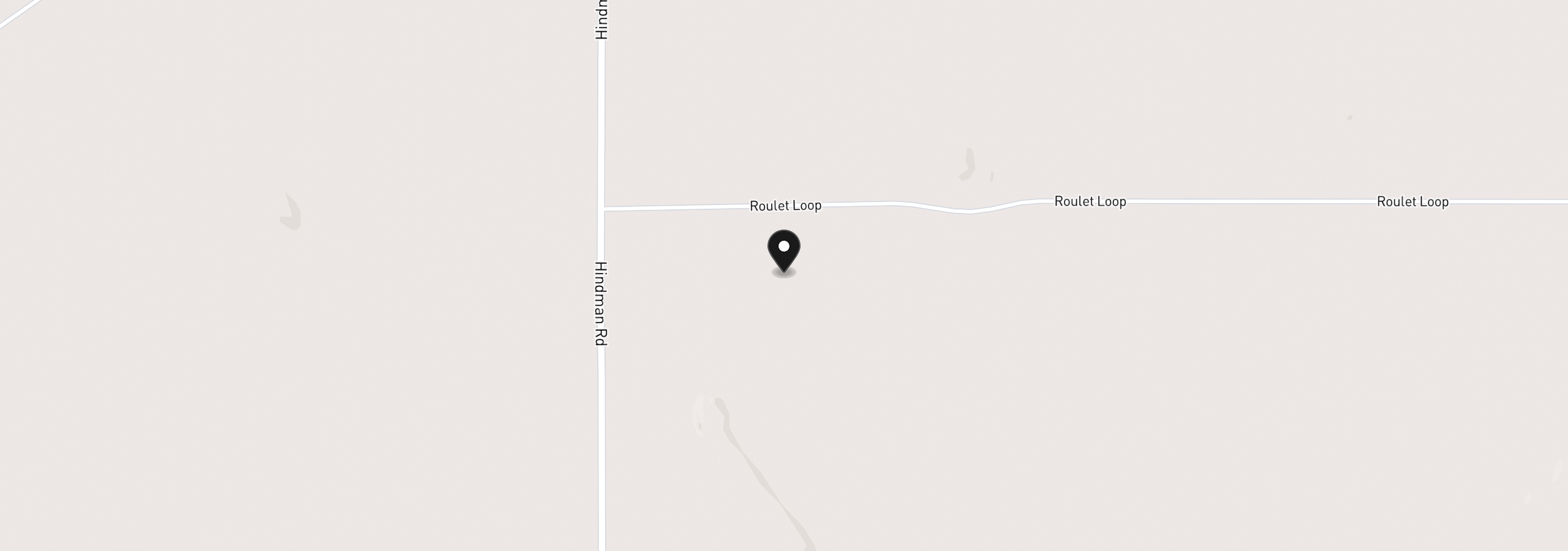 Map showing the location of Roulet Loop, Elgin, OR 97827