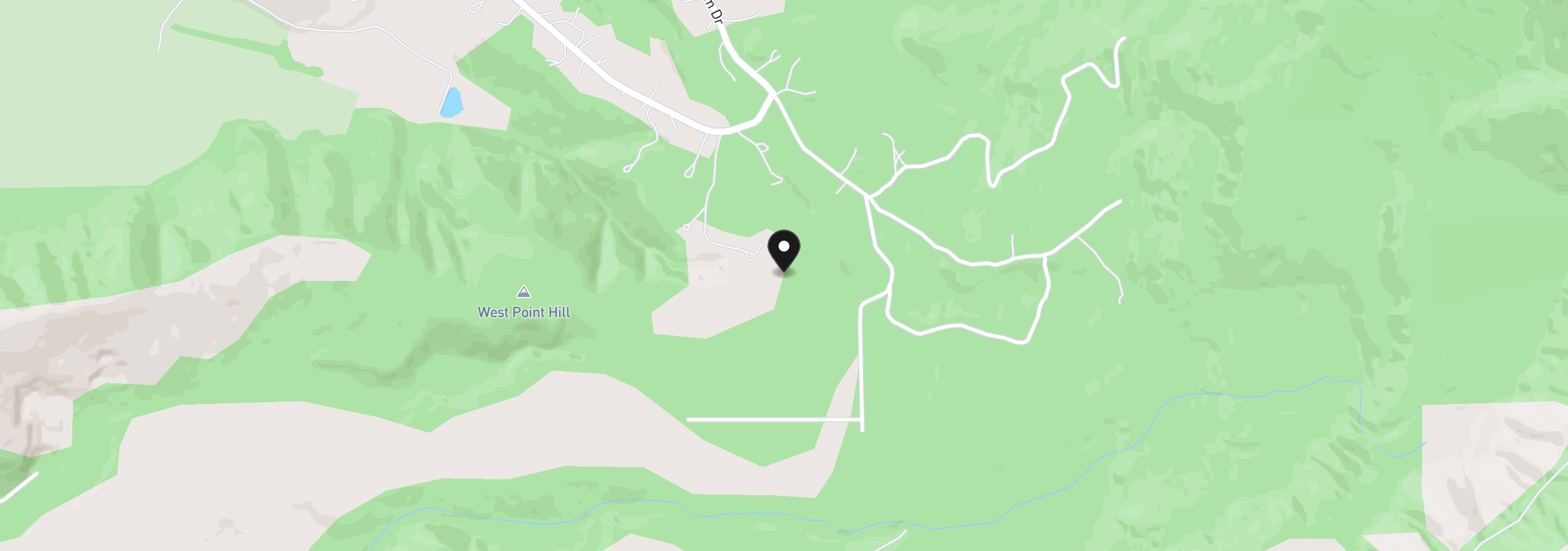 Map showing the location of 20653 Meadowview Rd 14, Harrisburg, OR 97446
