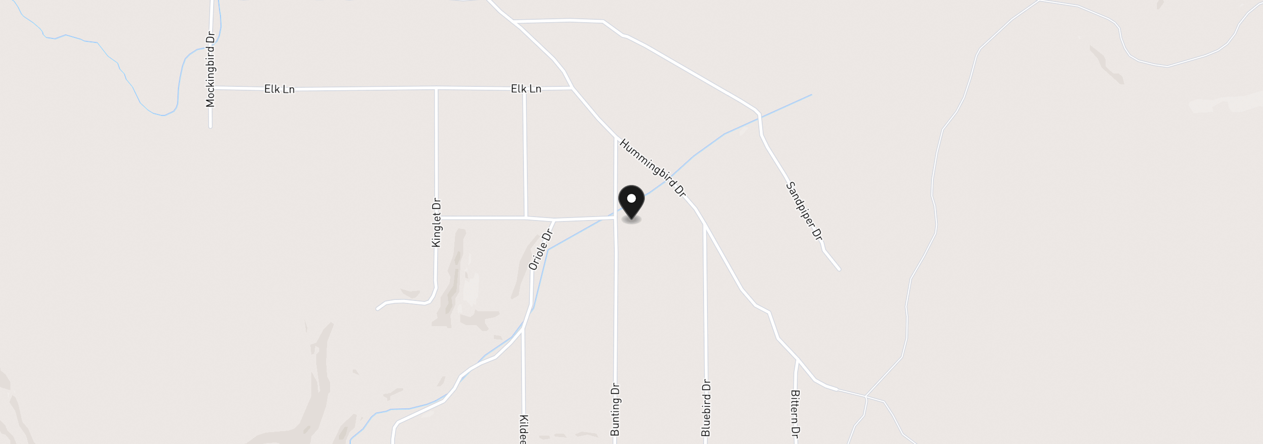 Map showing the location of Bunting Drive 31, Bonanza, OR 97623