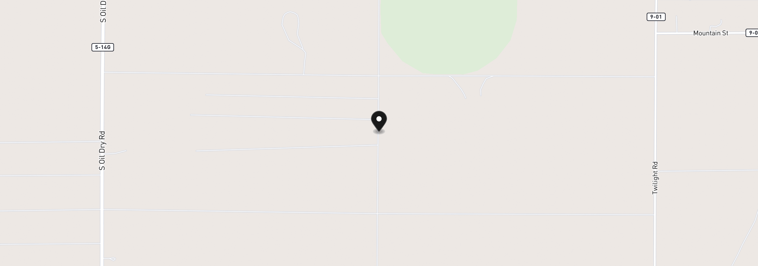 Map showing the location of 46864 Tucker Rd, Christmas Valley, OR 97641