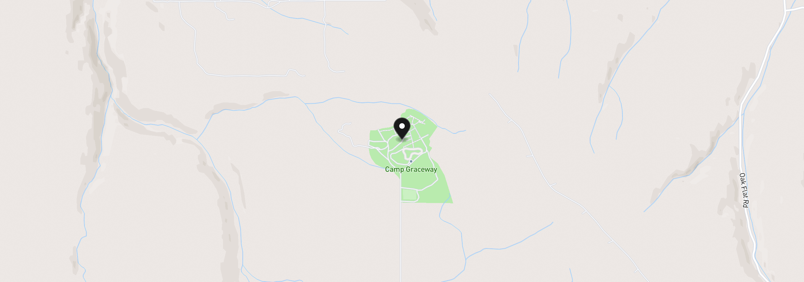 Map showing the location of 100 Grace Way, Goldendale, Wa 98620