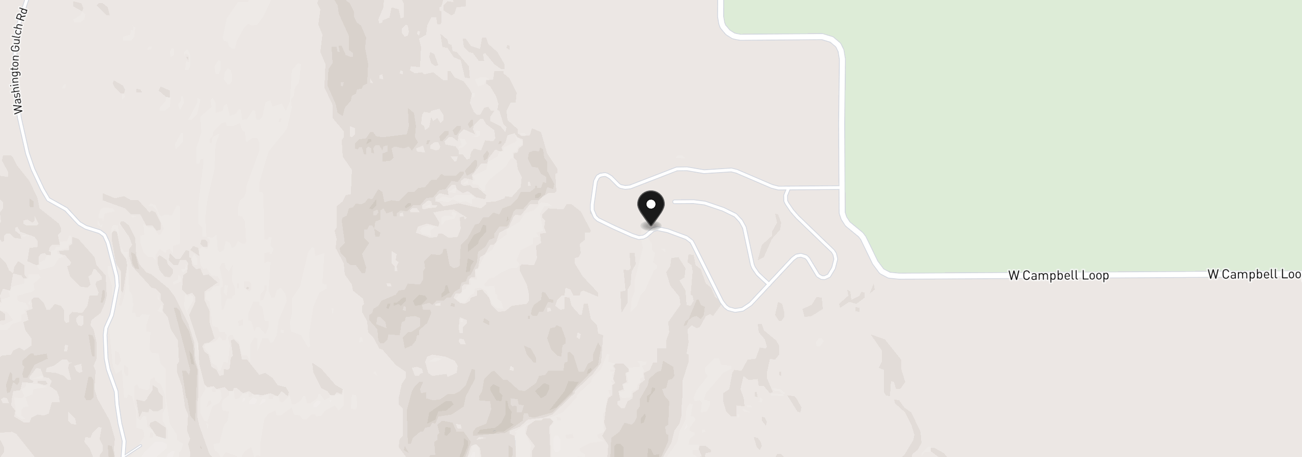 Map showing the location of 17901 Deer Park Loop, Baker City, OR 97814