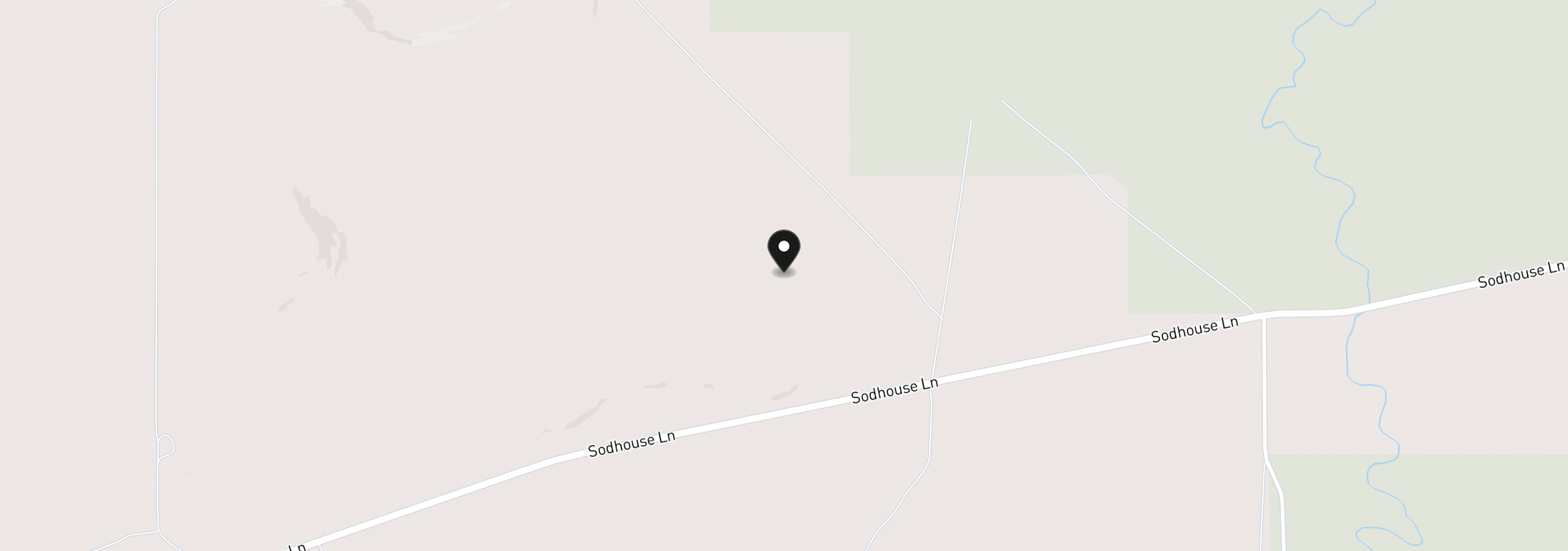 Map showing the location of 0 Sodhouse Lane, Burns, OR 97720