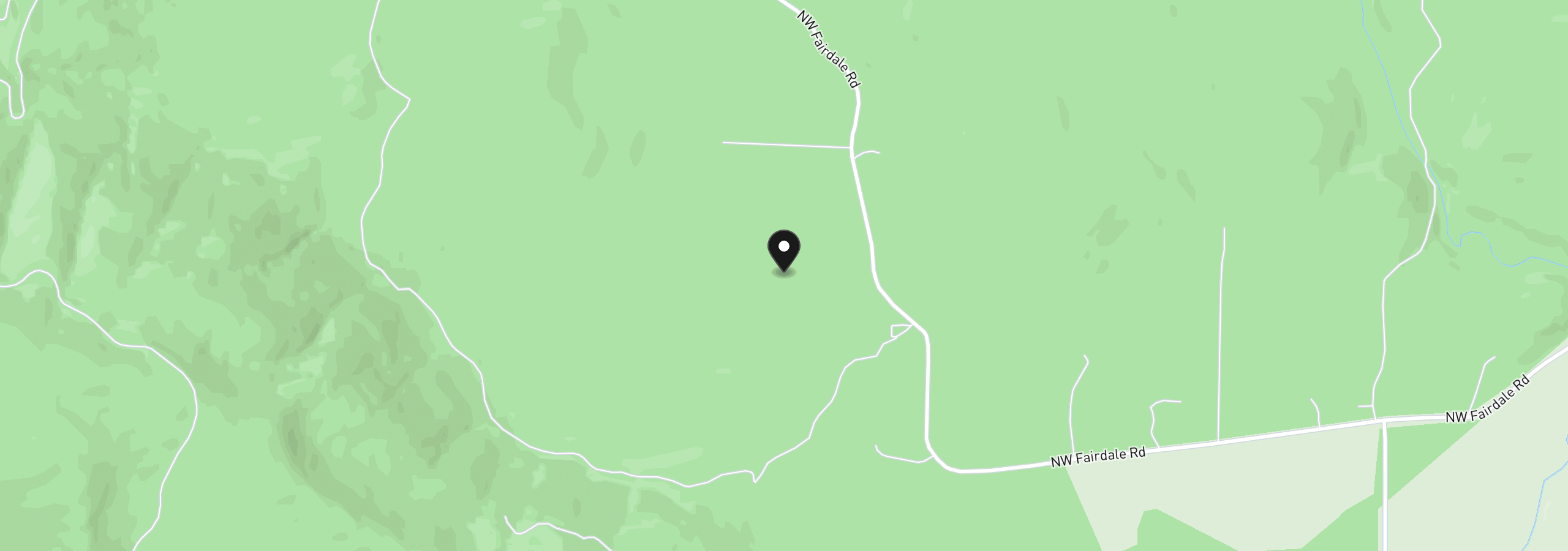 Map showing the location of Fairdale Rd, Yamhill, OR 97148