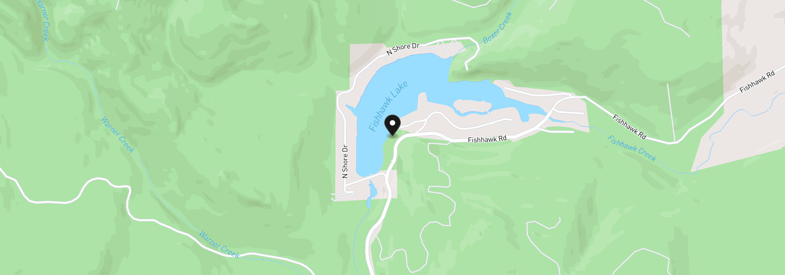 Map showing the location of 71397 Fishhawk Rd, Clatskanie, OR 97016