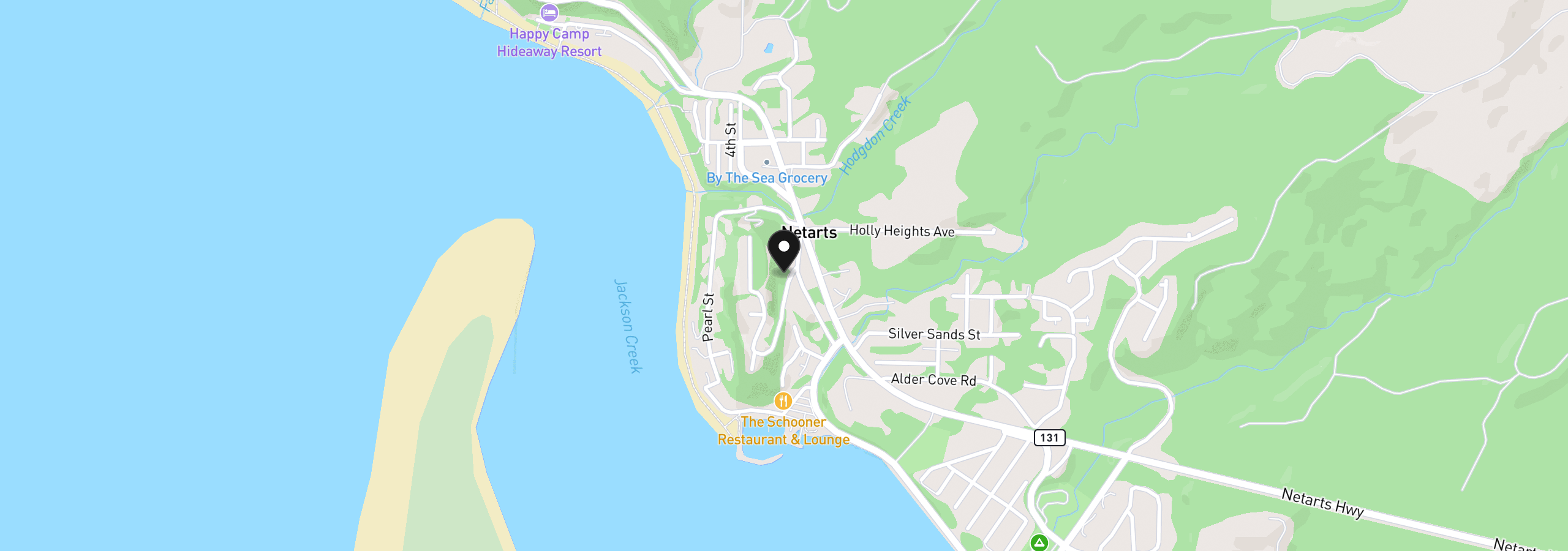 Map showing the location of Tl 3800, Netarts, OR 97143