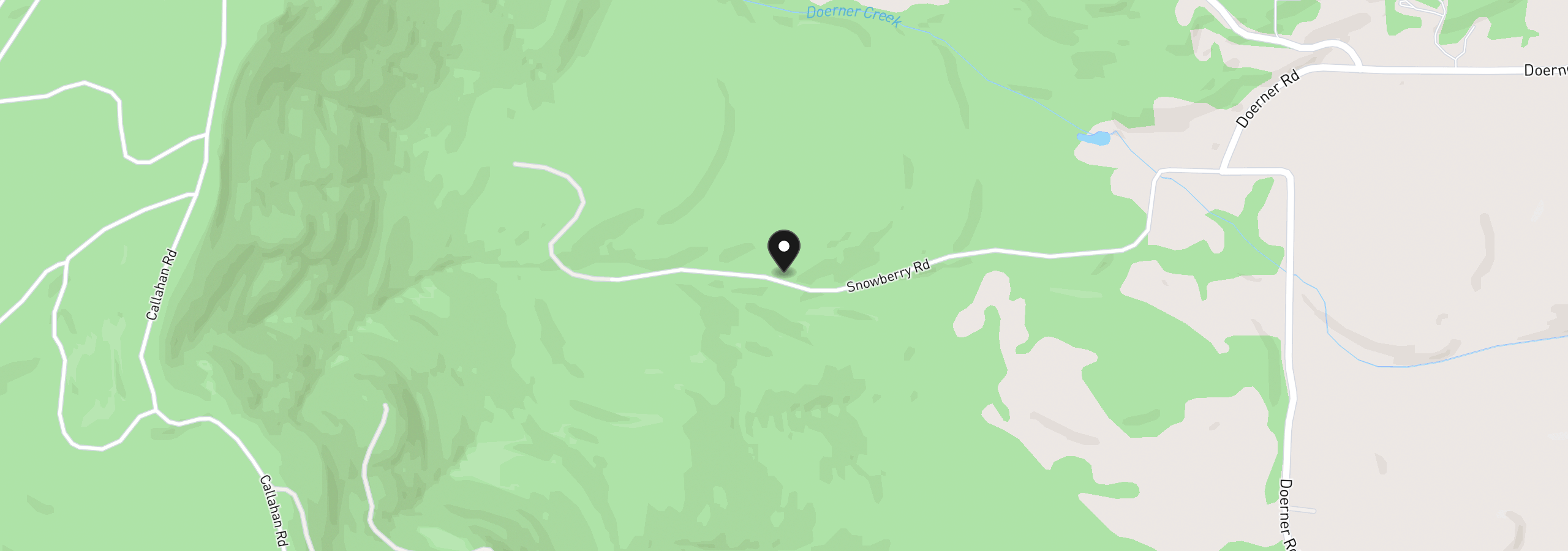 Map showing the location of 0 Snowberry Rd, Roseburg, OR 97471