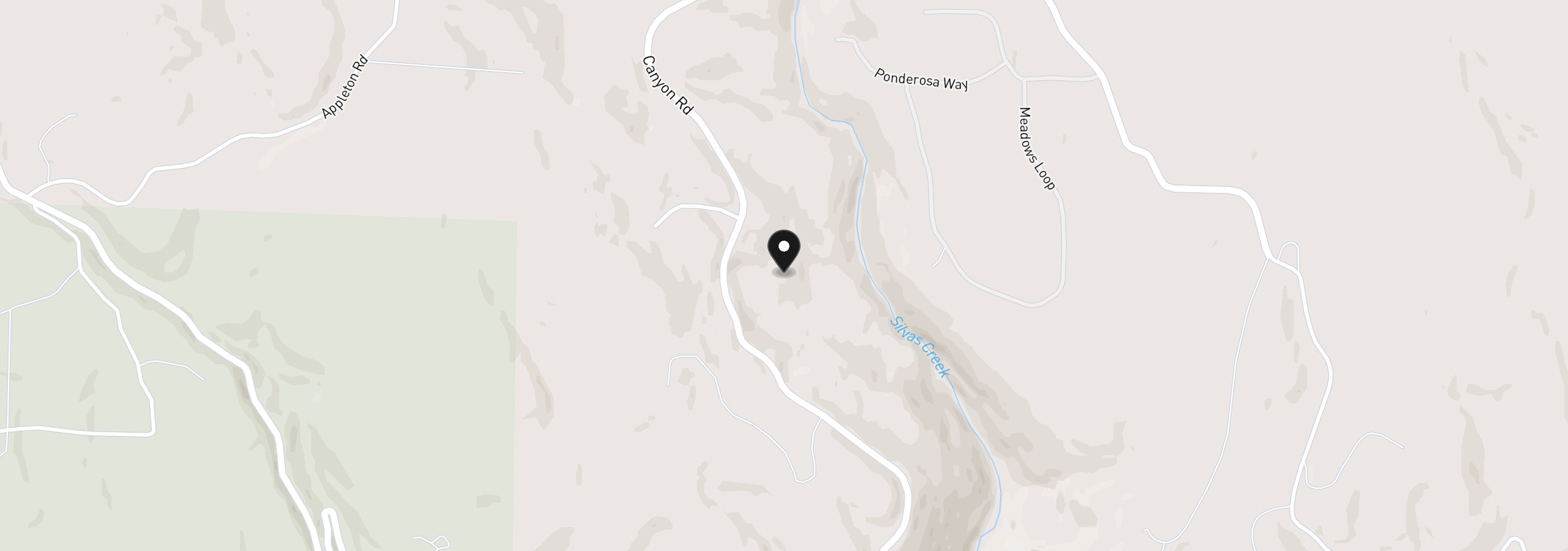 Map showing the location of 518 Canyon Rd, Lyle, Wa 98635
