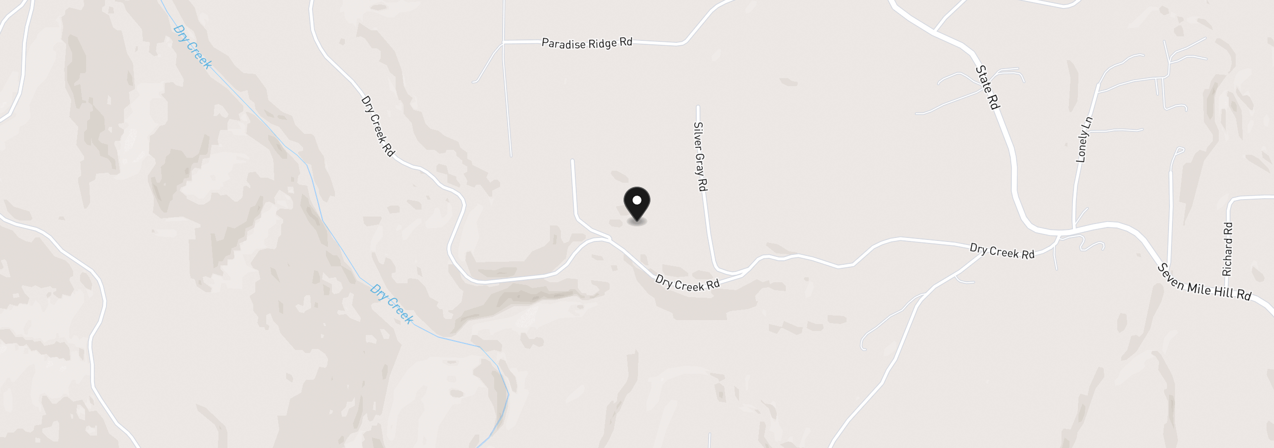Map showing the location of 2215 Pine Oak Rd, Mosier, OR 97040