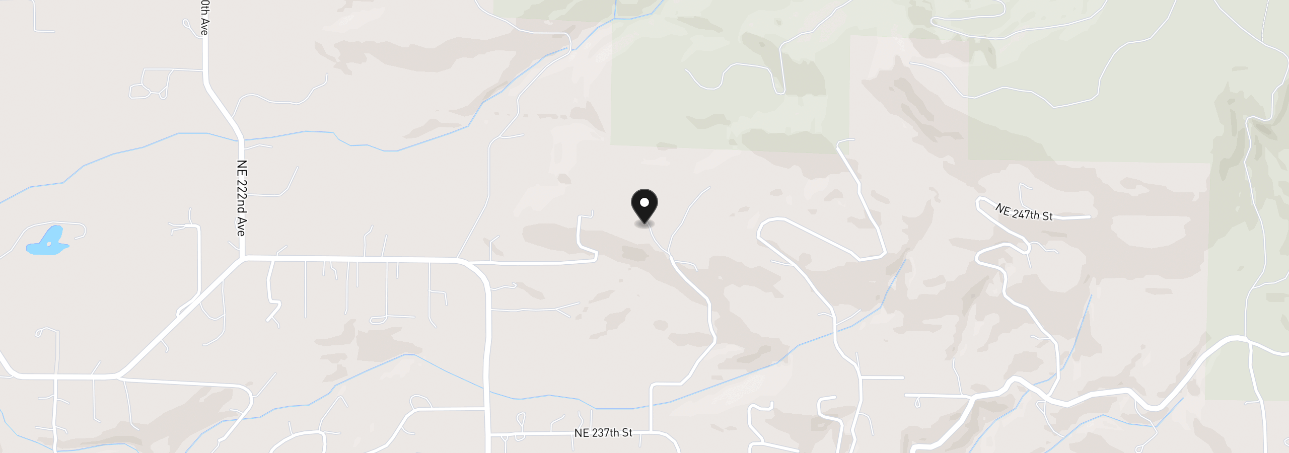 Map showing the location of 24500 NE Liberty Dr, Battle Ground, Wa 98604
