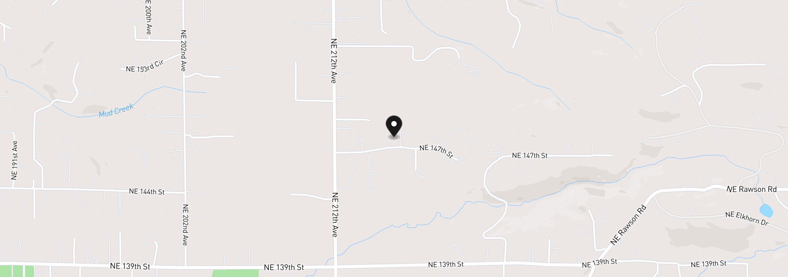 Map showing the location of 21618 NE 147th St, Brush Prairie, Wa 98606