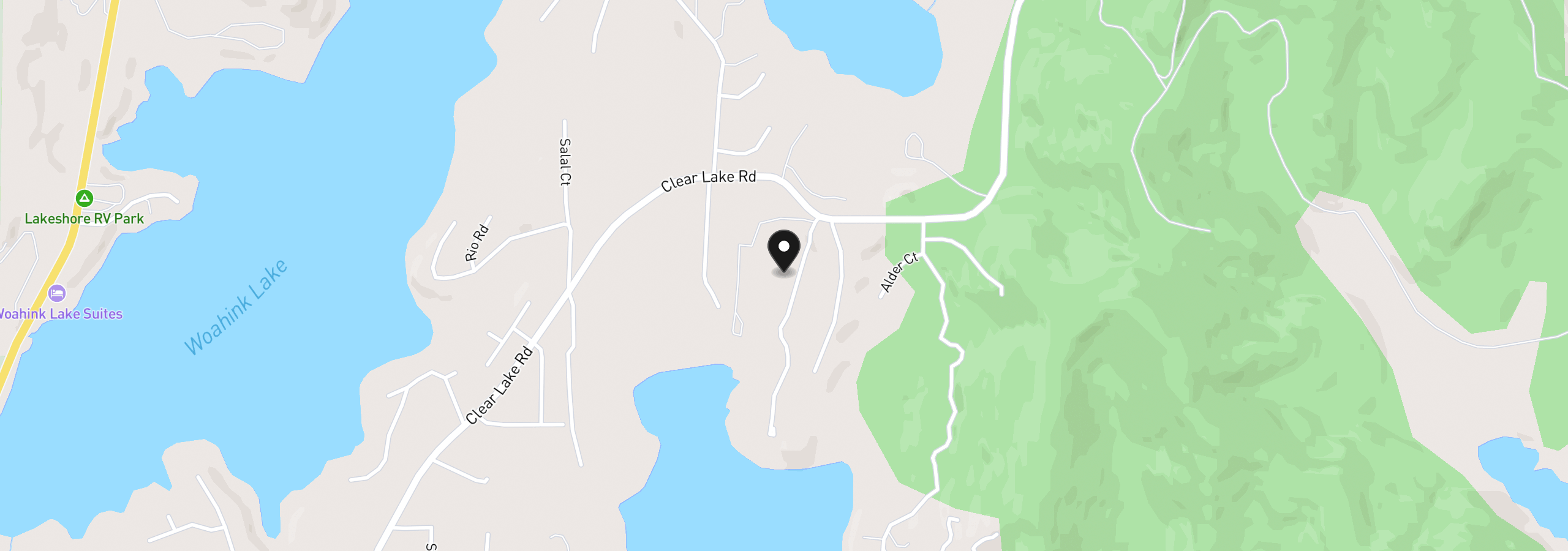 Map showing the location of 0 Kiechle Arm Rd, Florence, OR 97439