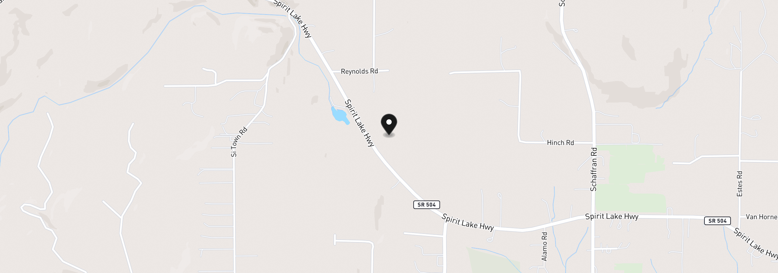 Map showing the location of 217 Durins Pl, Castle Rock, Wa 98611