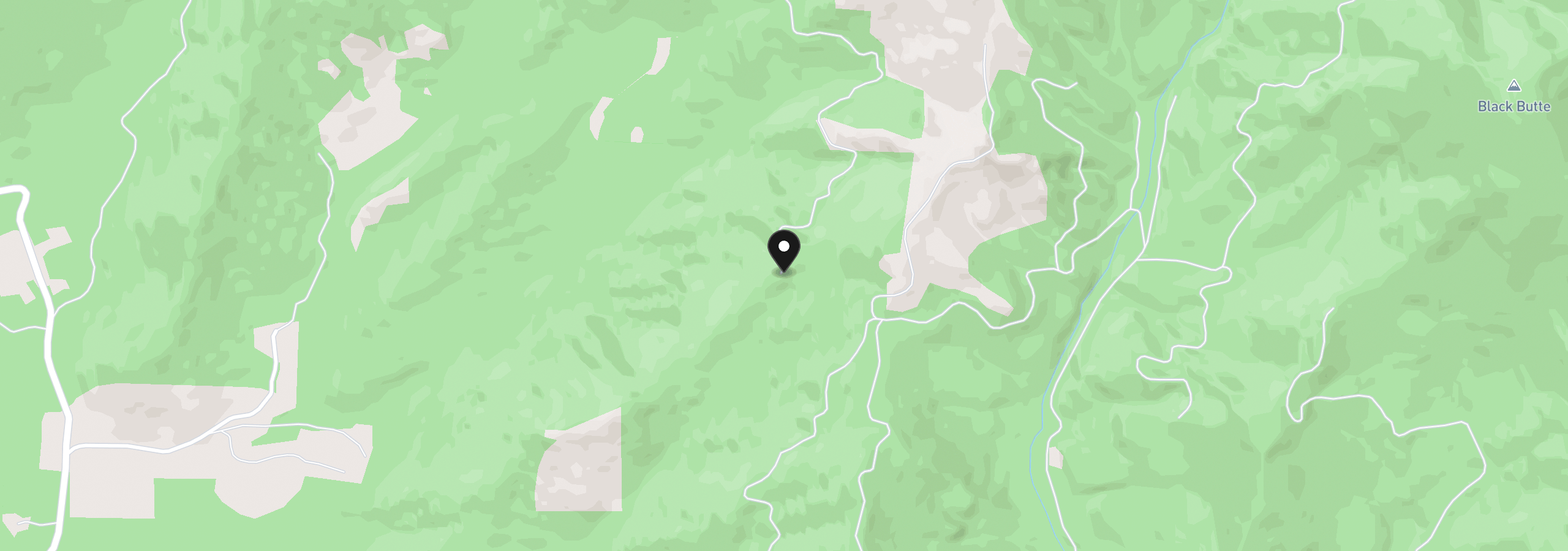 Map showing the location of Pleasant Cr Rd, Rogue River, OR 97537