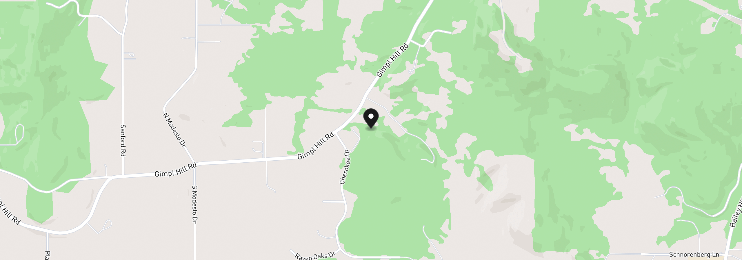 Map showing the location of 28974 Gimpl Hill Rd, Eugene, OR 97402