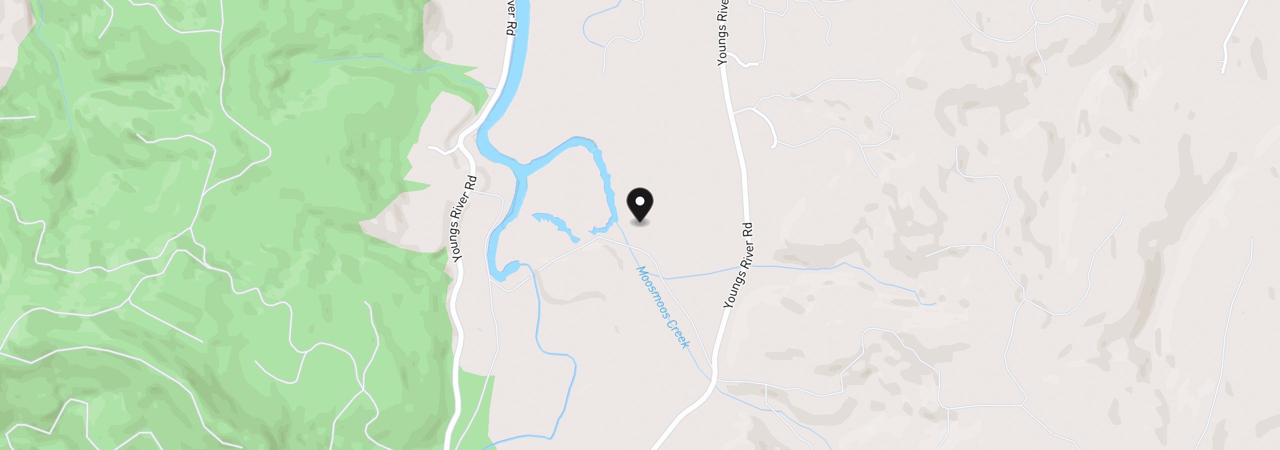 Map showing the location of 0 Youngs River Rd, Astoria, OR 97103