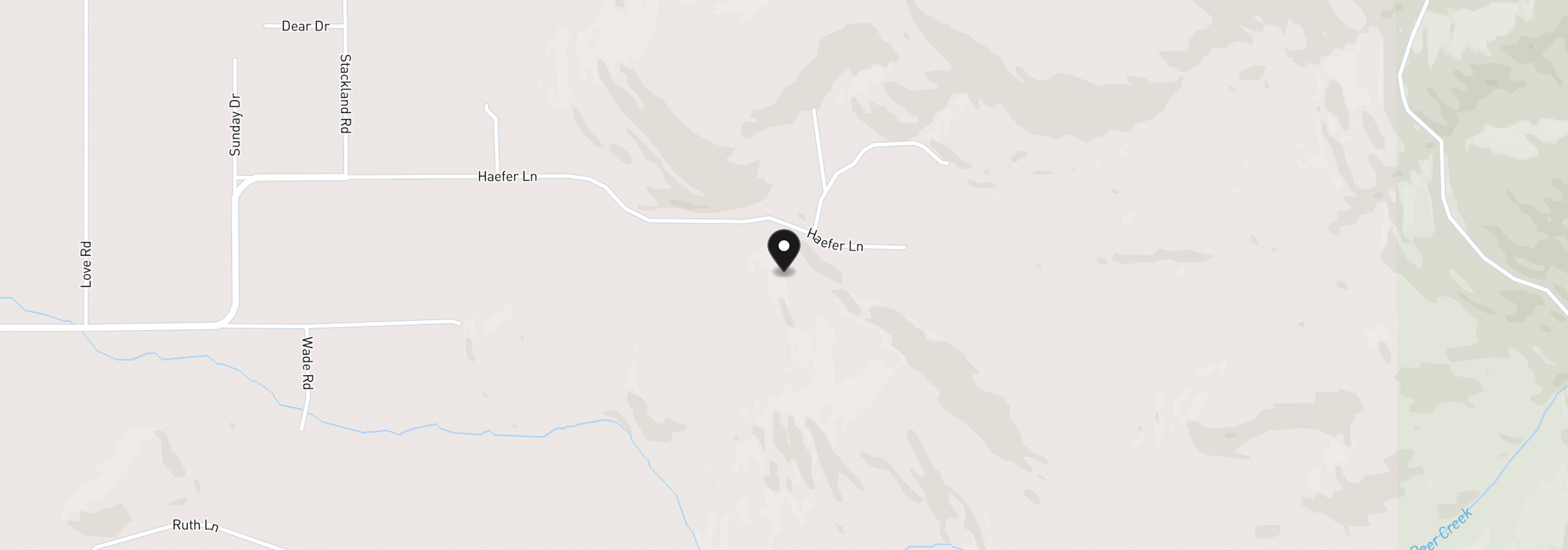 Map showing the location of 70286 Haefer Ln, Cove, OR 97824