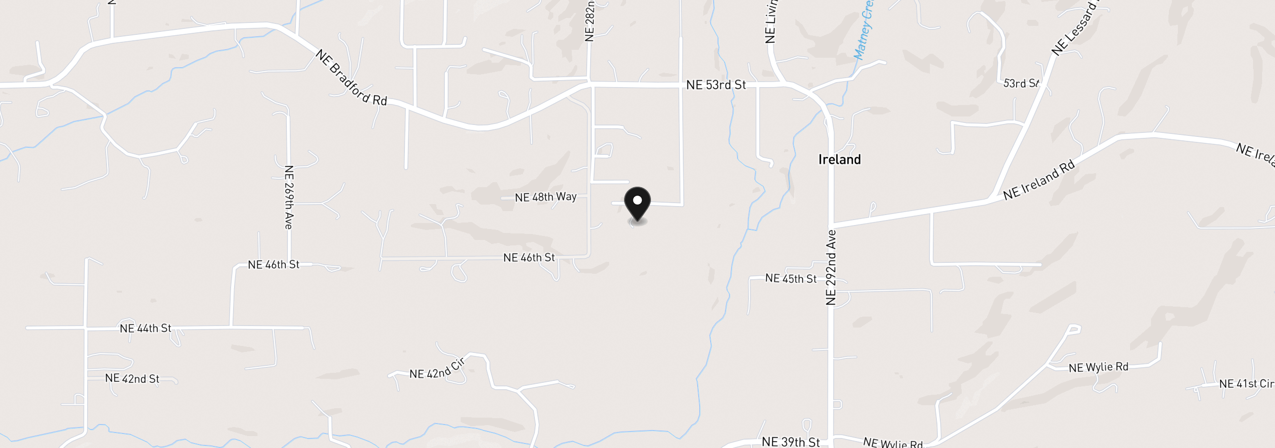 Map showing the location of 28323 NE 48th Way, Camas, Wa 98607