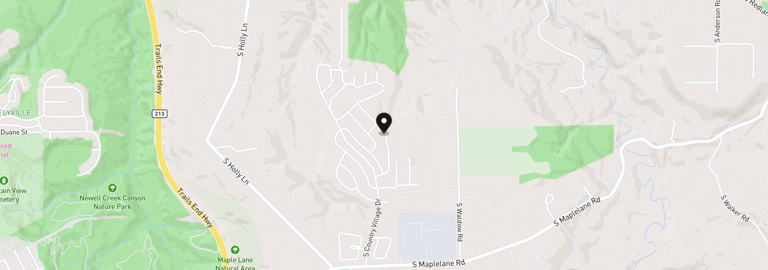 Map showing the location of 14955 S Blue Vista Dr 246, Oregon City, OR 97045
