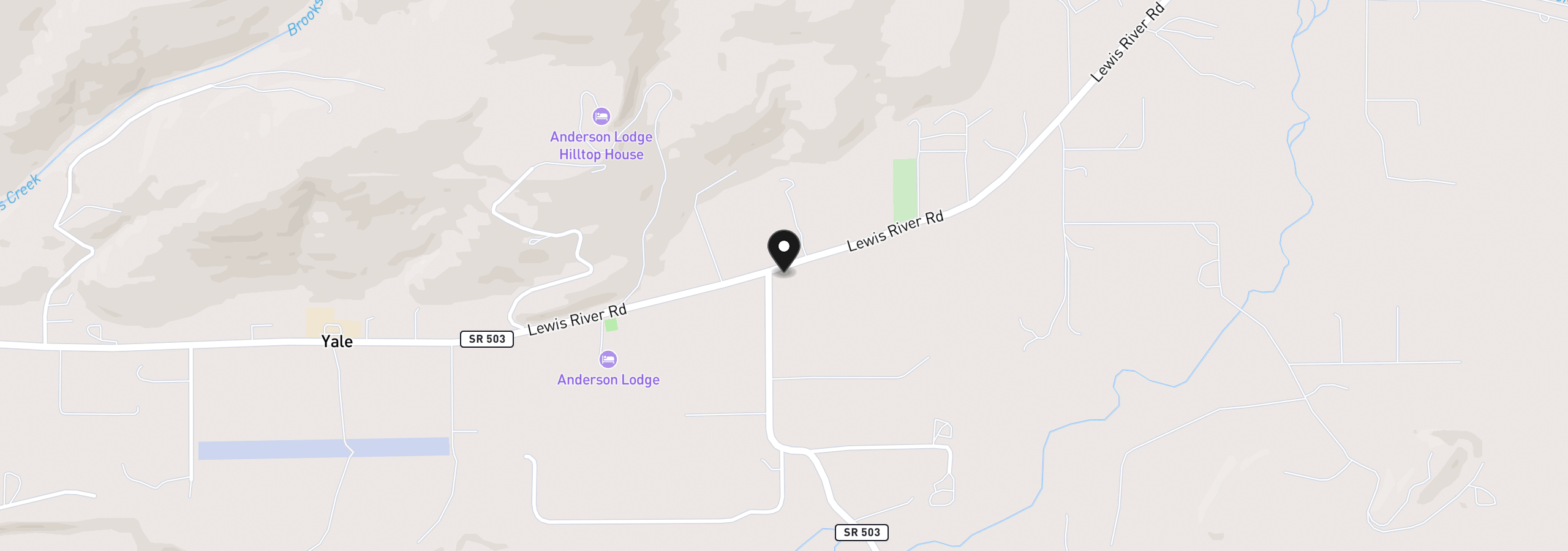 Map showing the location of 151 Sawmill Rd 1, Ariel, Wa 98603