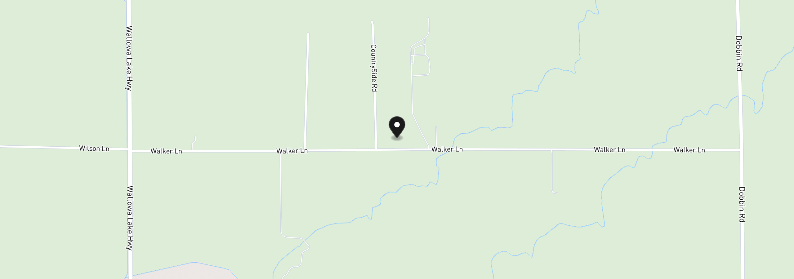 Map showing the location of 84525 Walker Ln, Joseph, OR 97846