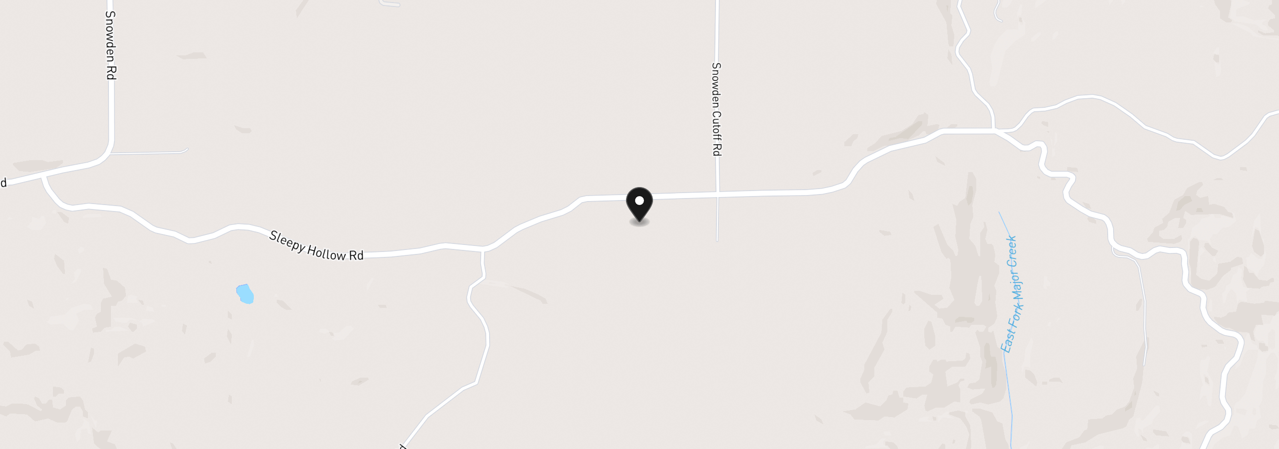 Map showing the location of 136 Sleepy Hollow Rd, White Salmon, Wa 98672