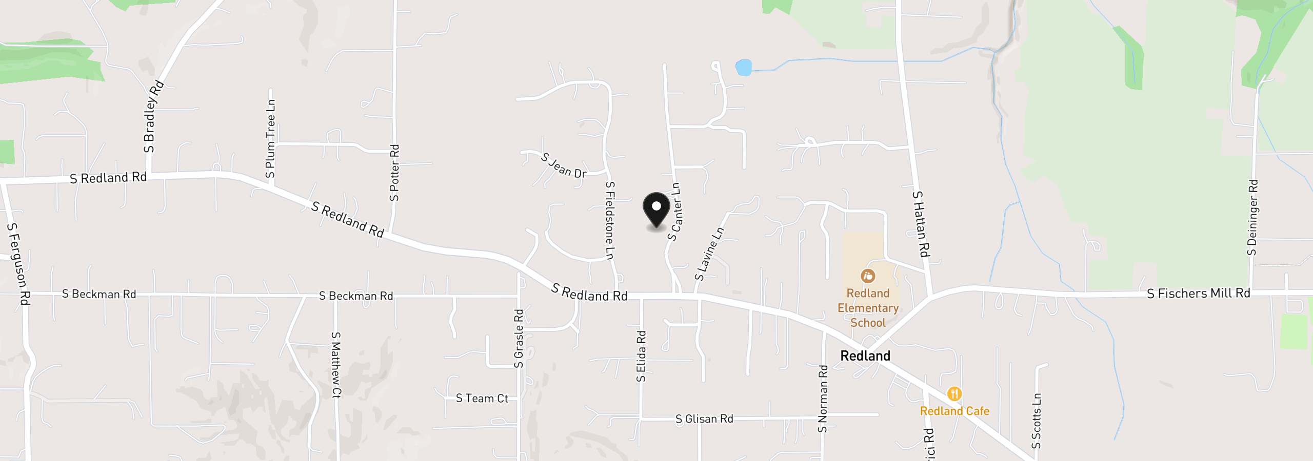 Map showing the location of 17901 S Canter Ln, Oregon City, OR 97045