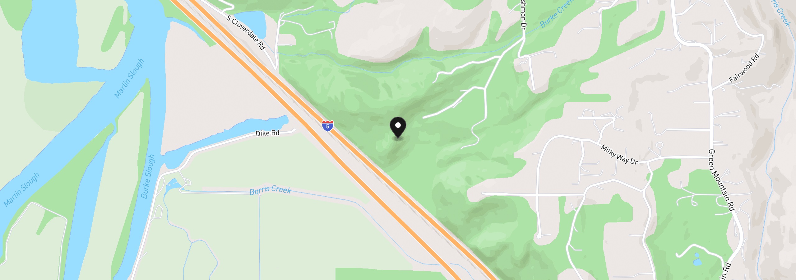 Map showing the location of 239 Columbia View Dr, Woodland, Wa 98674