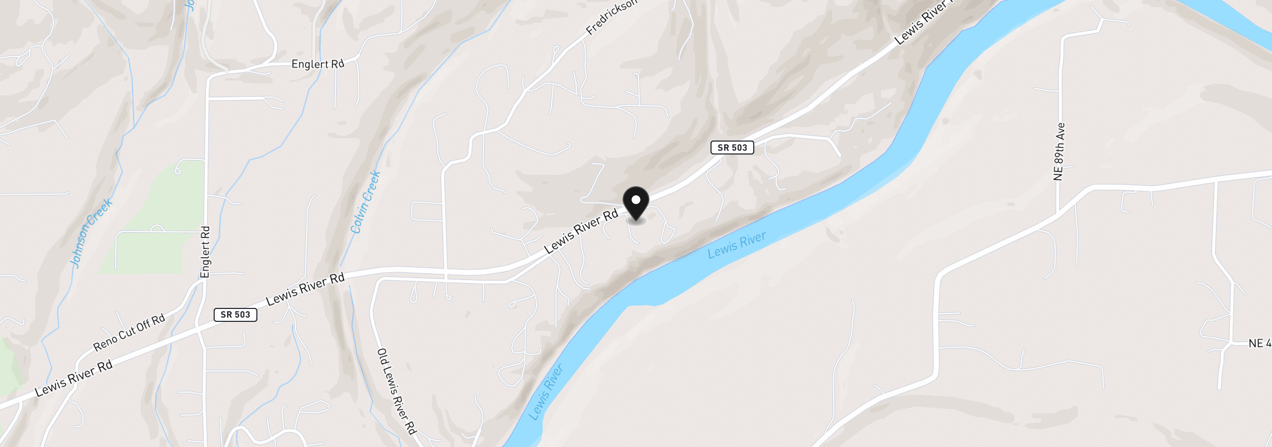 Map showing the location of 191 Blaine Rd, Woodland, Wa 98674