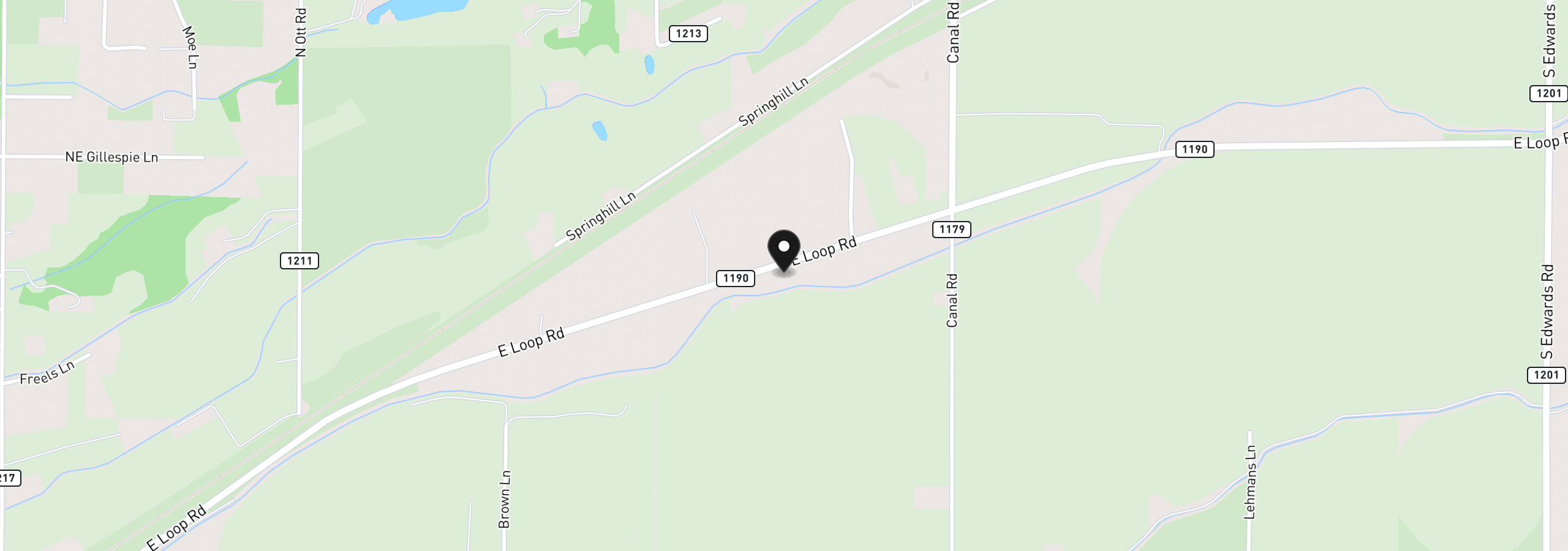 Map showing the location of 32374 E Loop Rd, Hermiston, OR 97838