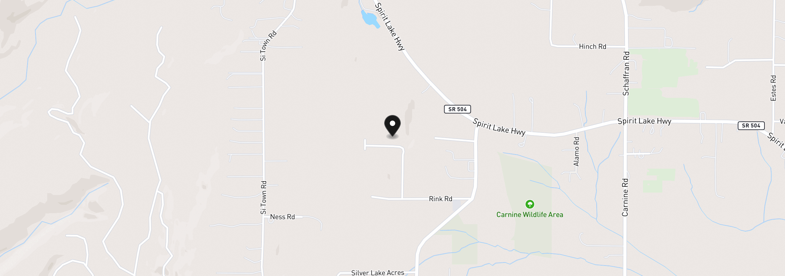 Map showing the location of 312 Dolan Rd, Castle Rock, Wa 98611