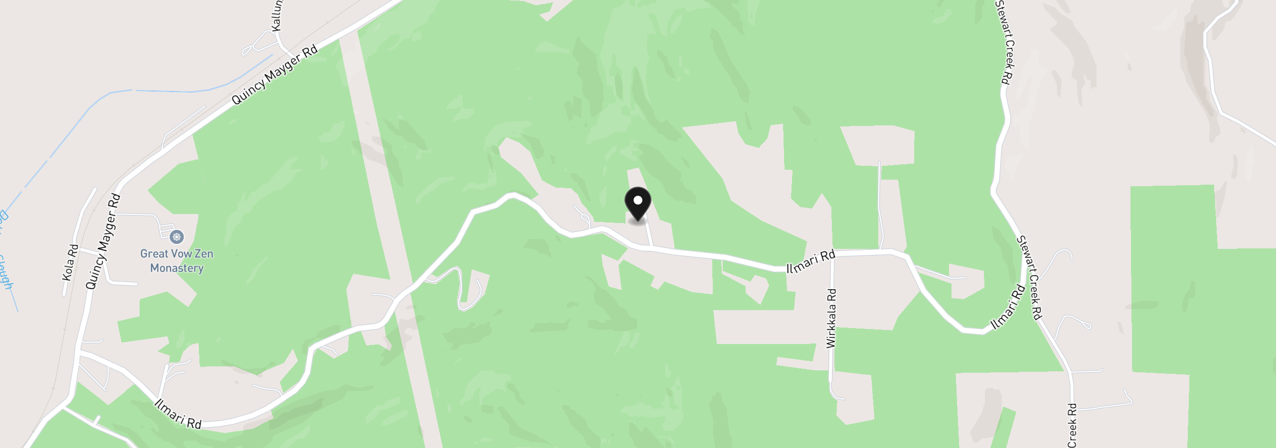 Map showing the location of 21109 Ilmari Rd, Clatskanie, OR 97016