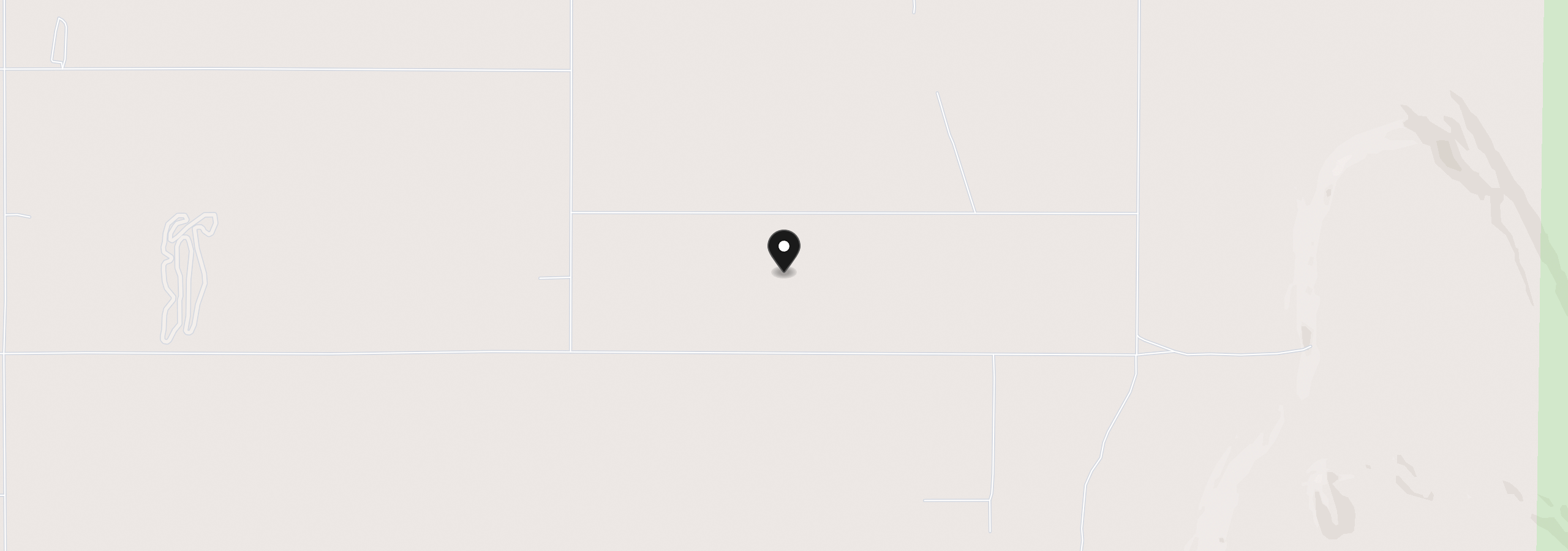 Map showing the location of S Fandango Rd 2200, Christmas Valley, OR 97641