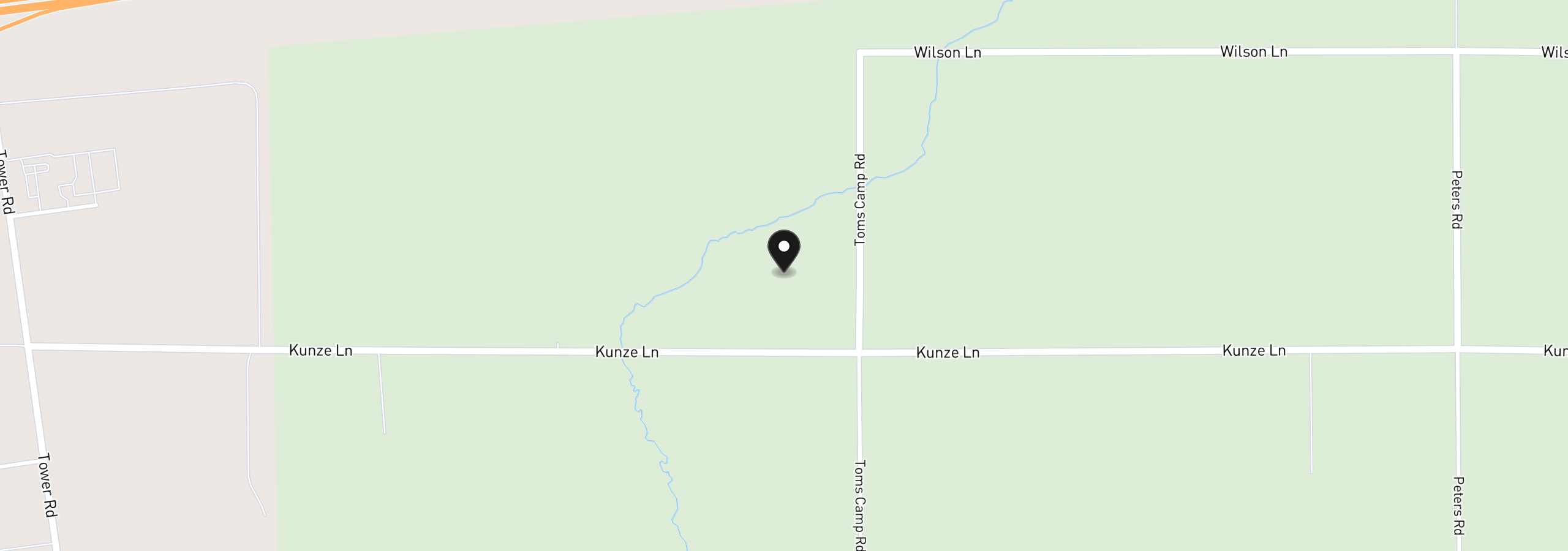 Map showing the location of 68499 Kunze Ln, Boardman, OR 97818