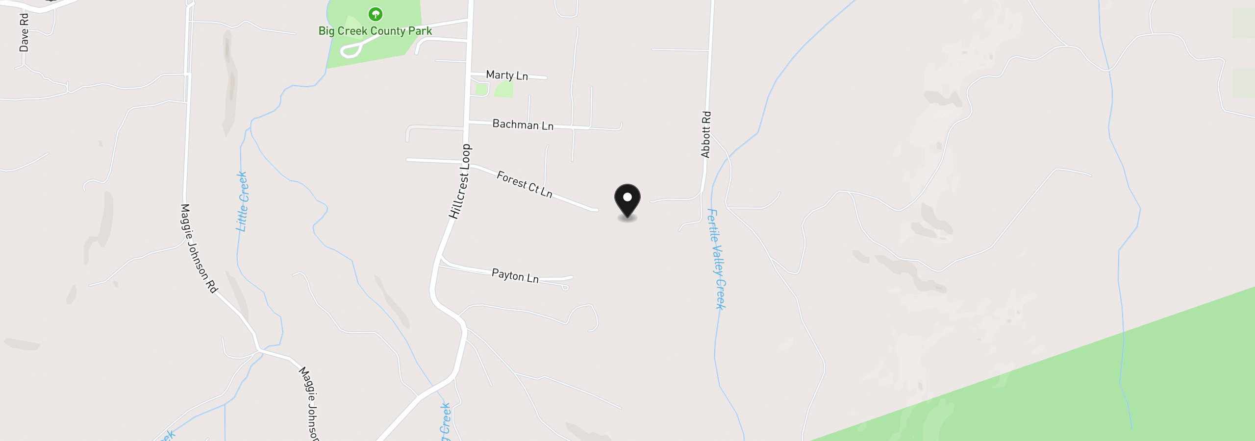 Map showing the location of 01 Abbott, Astoria, OR 97103